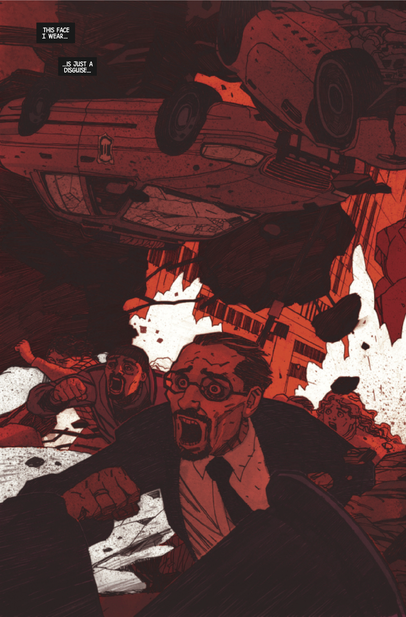 Illustration for article titled Exclusive preview: Erik’s rampage of terror continues in Magneto #5